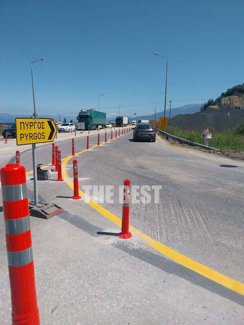 Κυκλοφοριακή ανάσα στην Πατρών-Πύργου: Εφαρμόστηκαν νέα μέτρα