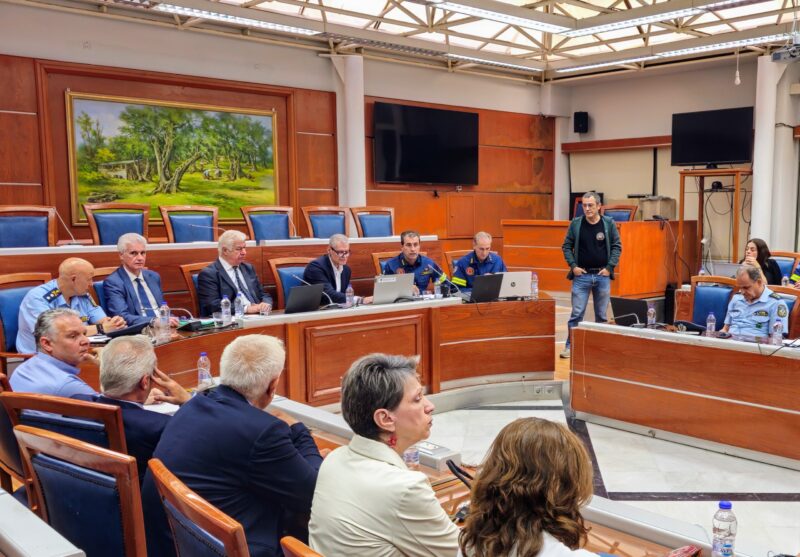 Προετοιμασία Αντιπυρικής Περιόδου στην ΠΙΝ με τον υφυπουργό Πολιτικής Προστασίας [εικόνες]