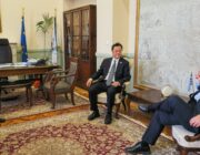 Τον Περιφερειάρχη Ιονίων Νήσων, Γιάννη Τρεπεκλή, επισκέφθηκαν 