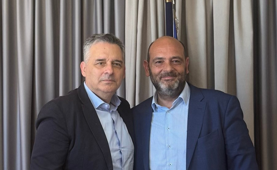 Επίσκεψη του Ιάσονα Φωτήλα στον Δημήτρη Κατσαρό