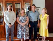Συνάντηση του Πρύτανη του Ιονίου Πανεπιστημίου με τη Μορφωτική Ακόλουθο της Πρεσβείας των Η.Π.Α