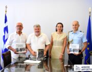 Επίσκεψη του Ακόλουθου Άμυνας της Ιταλικής Πρεσβείας και του Προέδρου του Ιταλικού Εθνικού Συλλόγου Μεραρχίας Άκουι στον Δήμαρχο Αργοστολίου