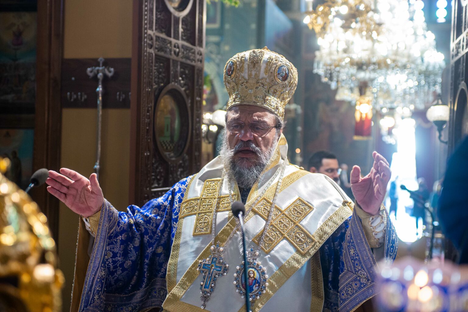 Ο Μεσσηνίας Χρυσόστομος και δύο ακόμη Ιεράρχες στους εορτασμούς της Παναγίας και του Αγίου Γερασίμου