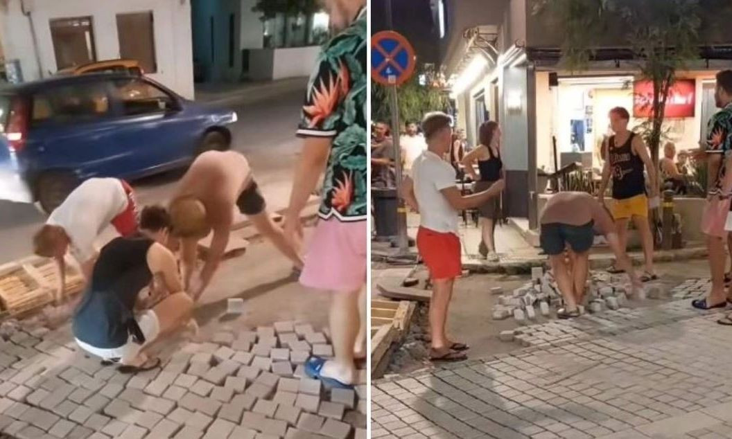 Τουρίστες είδαν πως καθυστερεί το έργο στα Μάλια και έπιασαν δουλειά – Δείτε βίντεο