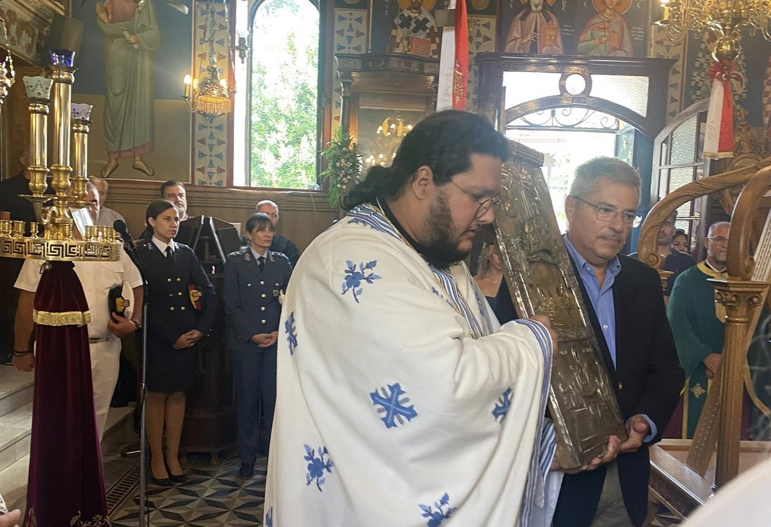 Παναγής Καππάτος: Στην Ιθάκη για τη γιορτή της Παναγίας των Καθαρών [εικόνες]
