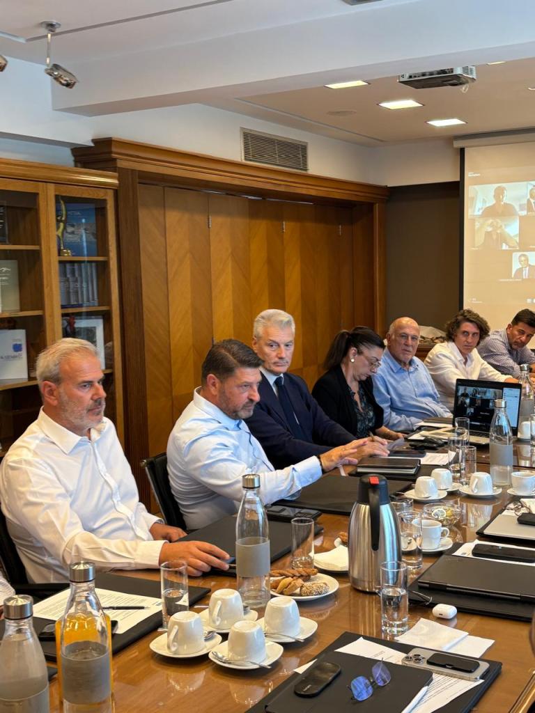 Συνάντηση Εργασίας του Προέδρου και των Μελών ΔΣ του ΣΕΤΕ με τον Περιφερειάρχη Αττικής και τον Πρόεδρο της Νέας Μητροπολιτικής Αττικής Α.Ε.