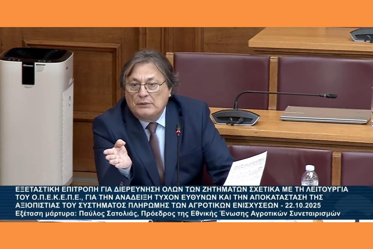 Αλέξανδρος Αυλωνίτης | Εξέταση Σατολιά στην Επιτροπή ΟΠΕΚΕΠΕ