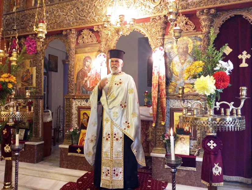 Εορταστικός εσπερινός της εορτής του Αγίου Δημητρίου στα Ζόλα της Θηναίας [εικόνες]