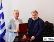 Επίσκεψη αντιπροσωπείας του Δήμου Σοκομπάνια της Σερβίας στον Δήμαρχο Αργοστολίου