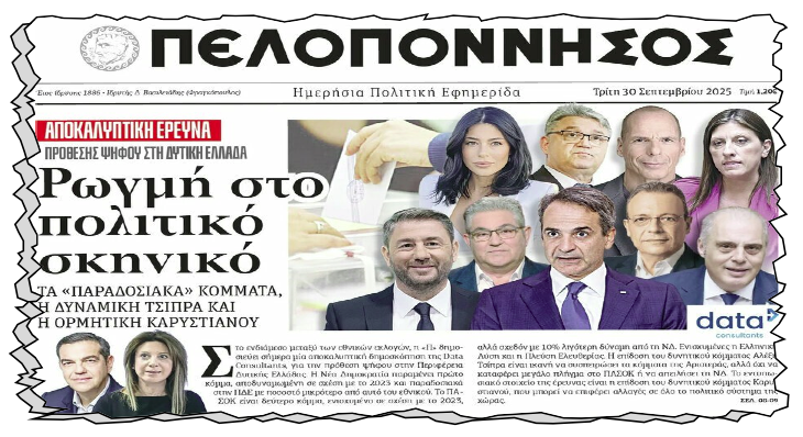 Γκάλοπ: Τι δείχνουν τα σενάρια για Τσίπρα και Καρυστιανού