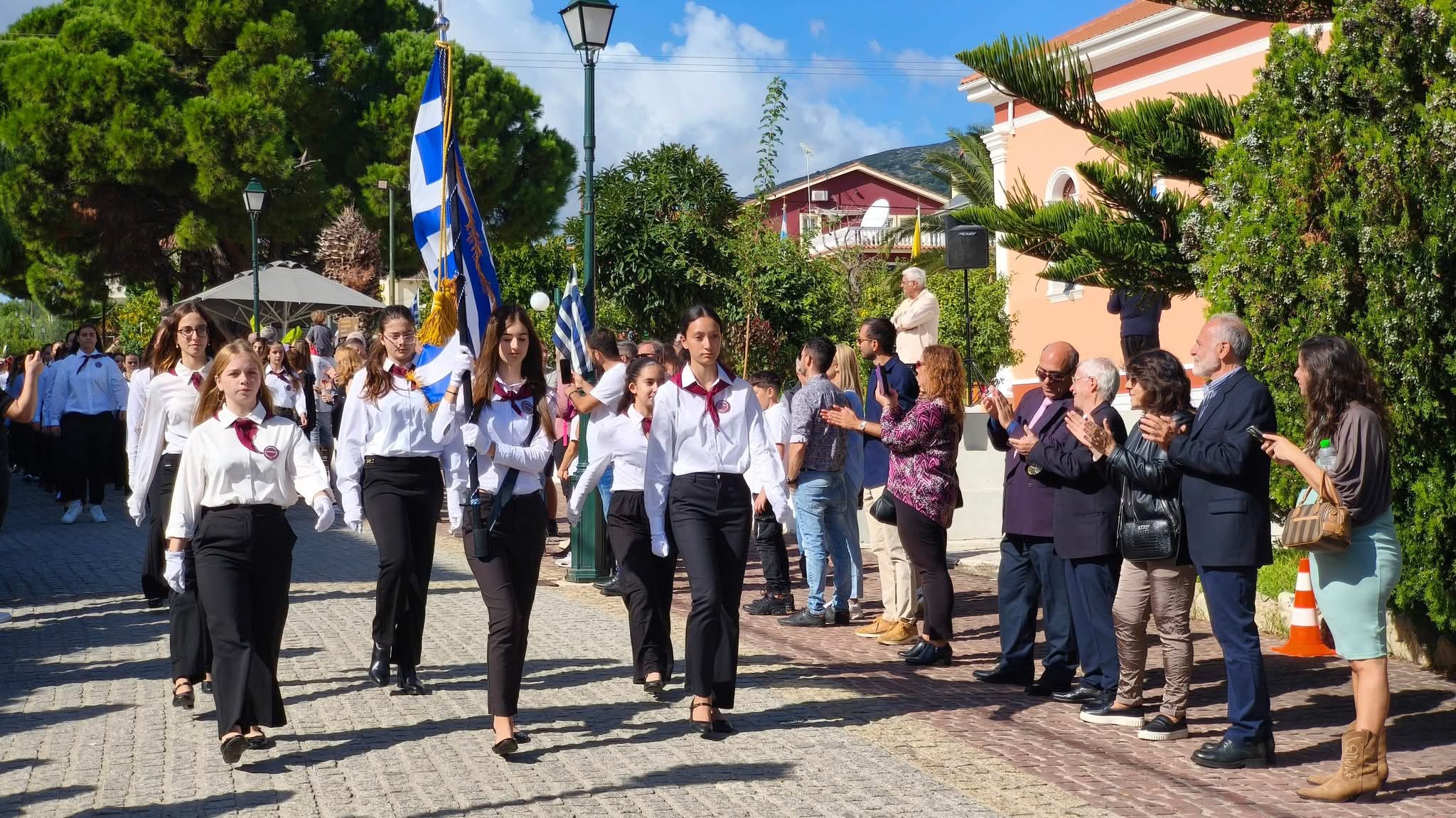 Με υπερηφάνεια και λαμπρότητα ο εορτασμός της 28ης Οκτωβρίου στην Σκάλα! [εικόνες +βίντεο]