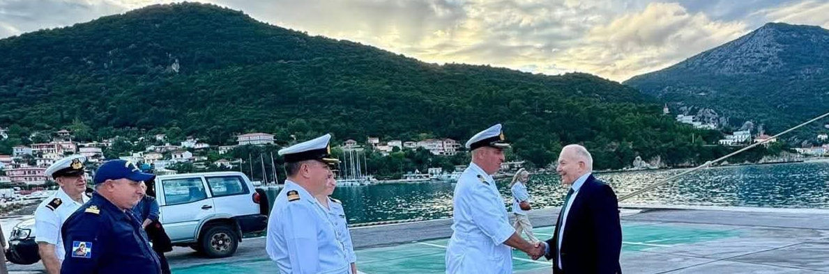 Ο Υφυπουργός Ναυτιλίας Στέφανος Γκίκας στην Κεφαλονιά