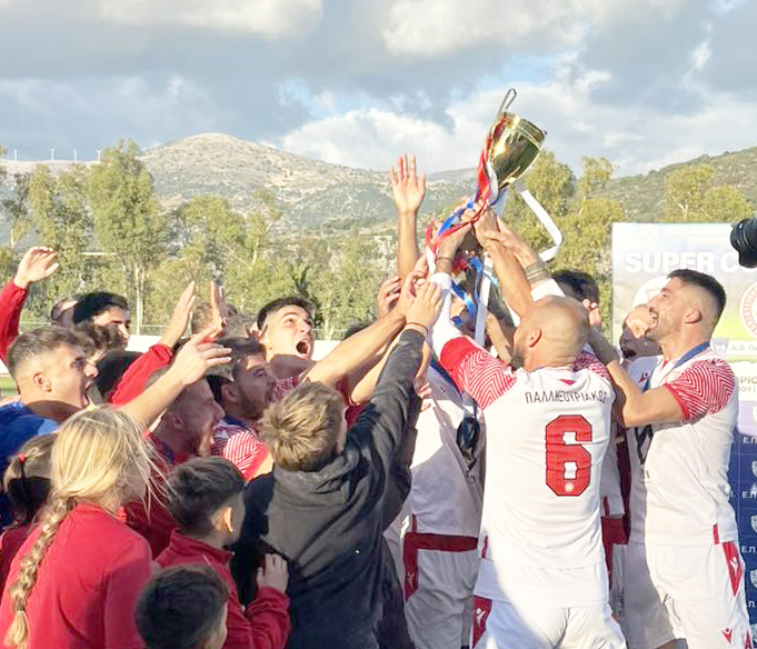 Σήκωσε το 6ο Super Cup ο Παλληξουριακός νικώντας τον Πυλαριακό στο ΔΑΚ με 3 0