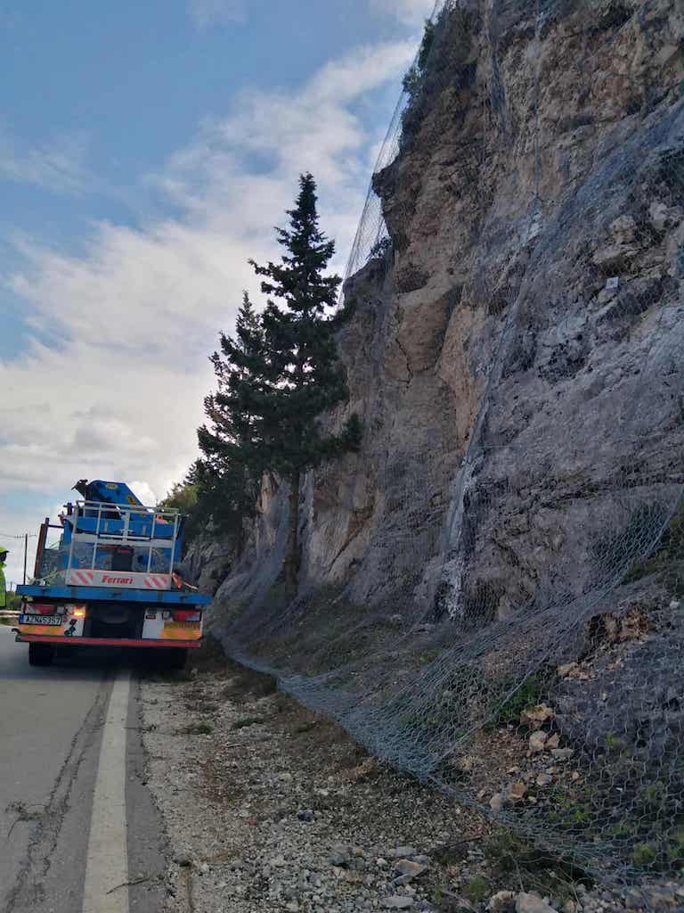 Σμαράγδα Σαρδελή: Ολοκλήρωση του έργου της Βραχοπροστασίας στην Ιθάκη [εικόνες]
