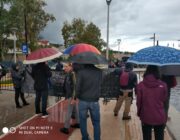 Φωνές συνθήματα και συγκρούσεις. ..
