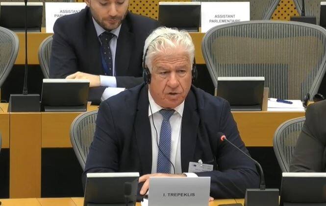 Ο περιφερειάρχης Γιάννης Τρεπεκλής στην Ευρωβουλή