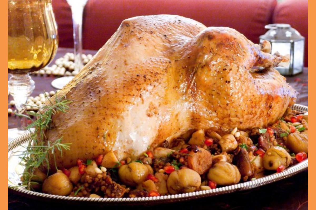 Γεμιστή γαλοπούλα -Κλέβει την παράσταση