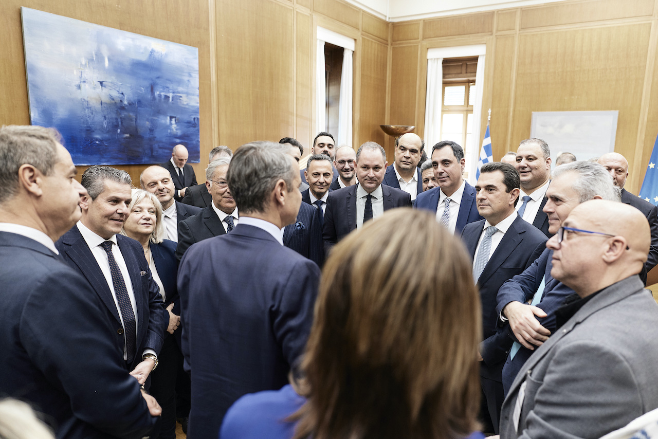 Ο Κυριάκος Μητσοτάκης συναντήθηκε με τους νεοεκλεγέντες Προέδρους ΔΕΕΠ από όλη τη χώρα – Παρών ο Άγγελος Βαγγελάτος