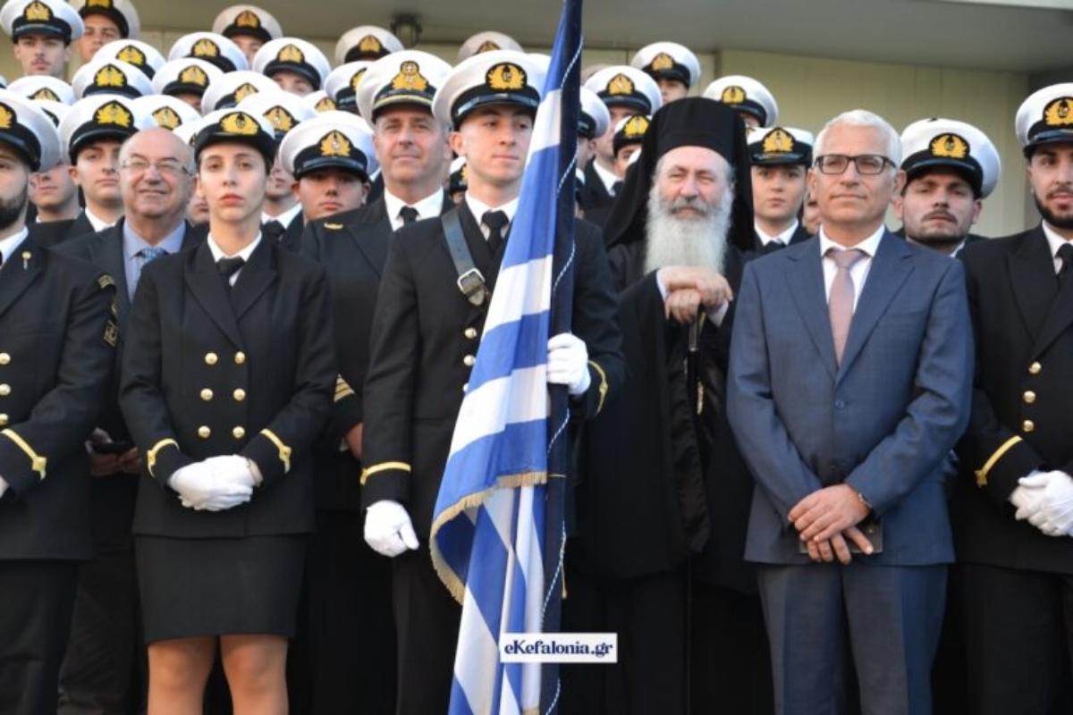 Οι μελλοντικοί …”θαλασσόλυκοι”! Πραγματοποιήθηκε η τελετή υποδοχής νέων σπουδαστών στην ΑΕΝ Ιονίων Νήσων