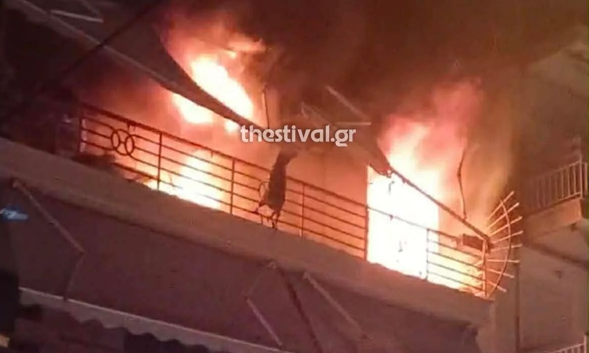 Θεσσαλονίκη: Πέθανε η ηλικιωμένη μετά τη φωτιά στο διαμέρισμά της