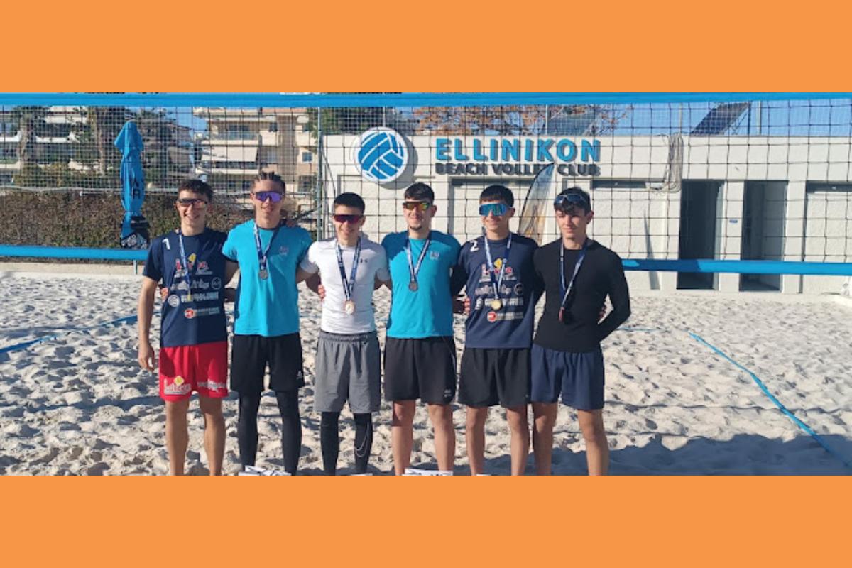 Τσιμάρας Λ. – Ιωαννίδης Δ. κατέκτησαν την 3η θέση στο Πανελλήνιο Beach Volley Open Cristmas Cup 2025