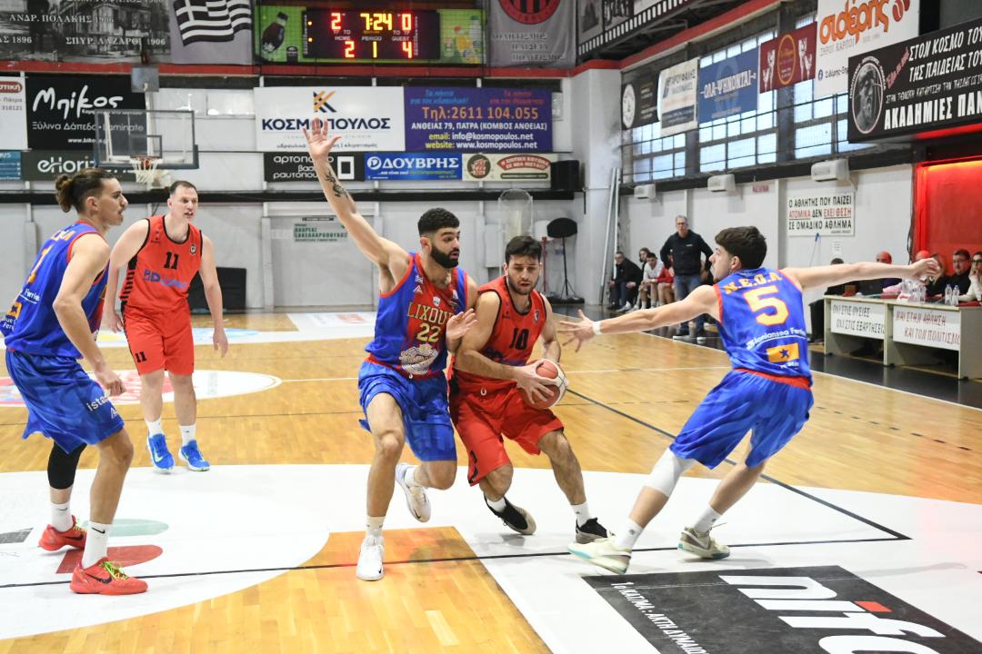 Εχασε 79-55 ο ΝΕΟΛ στην Πατρα από την ανώτερη Παναχαϊκη