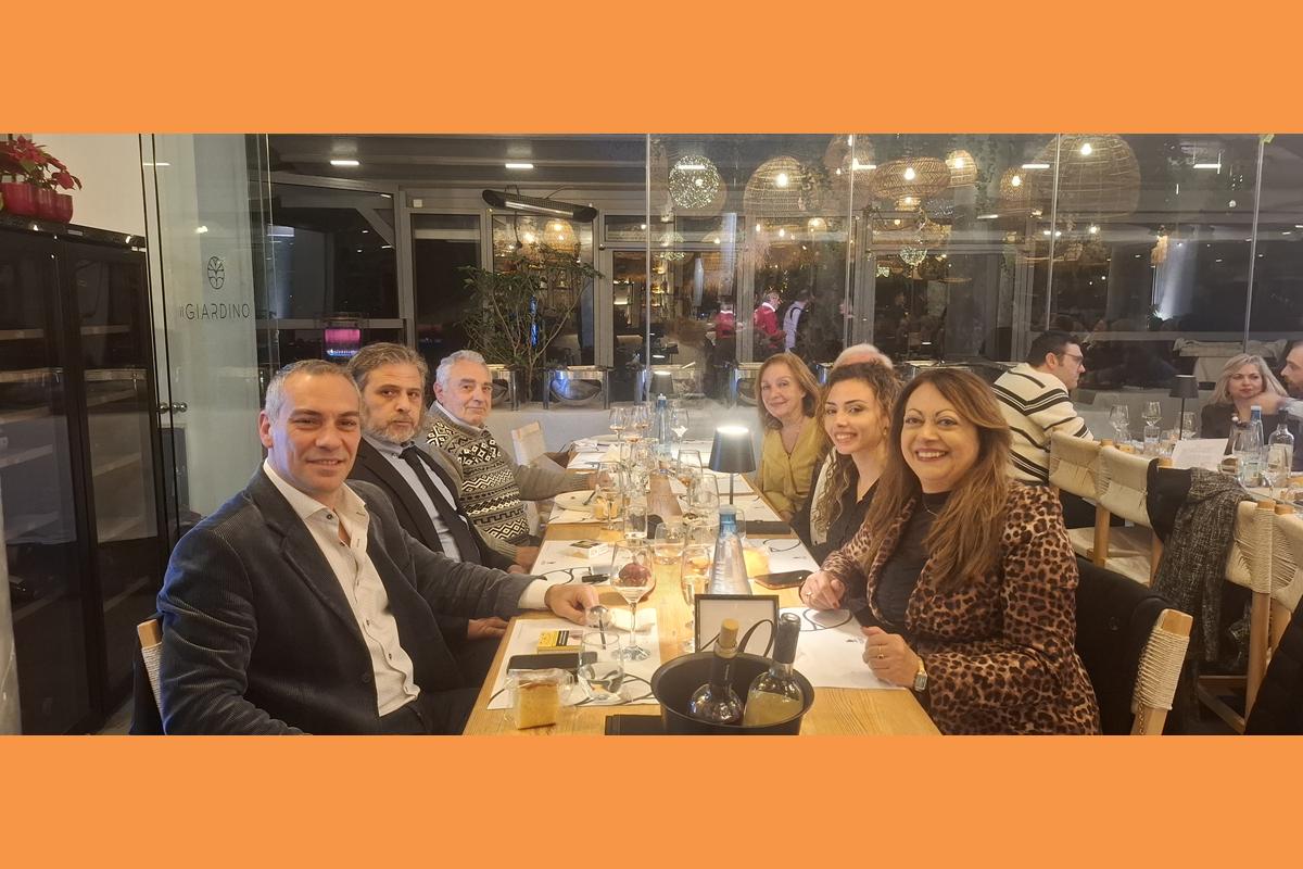 Η Έπαρχος Ιθάκης στην Αθήνα, στην πίτα της Ένωσης Απανταχού Ιθακησίων.