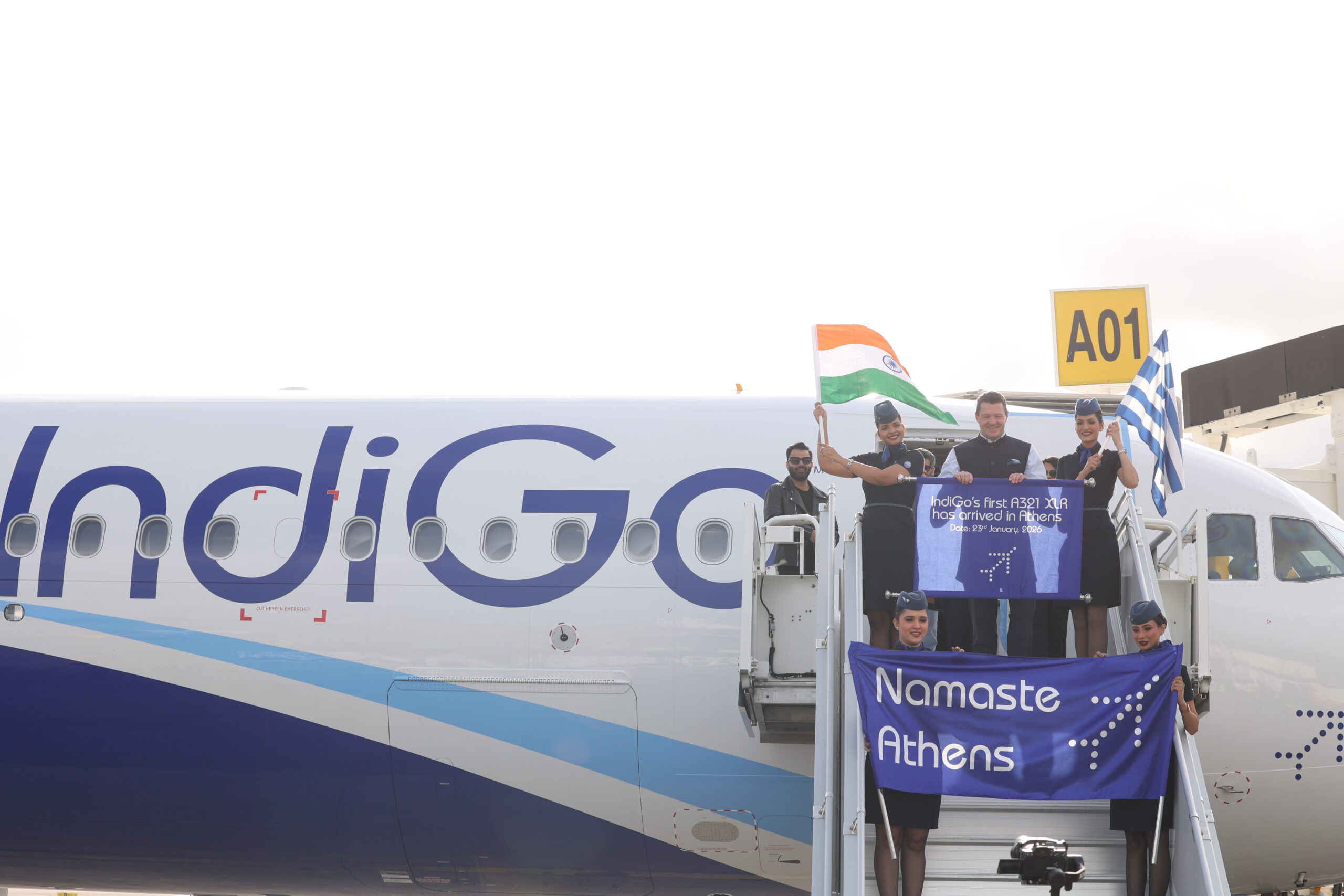 Η IndiGo γίνεται η πρώτη ινδική αεροπορική εταιρεία που θα πετάει απευθείας στην Ελλάδα