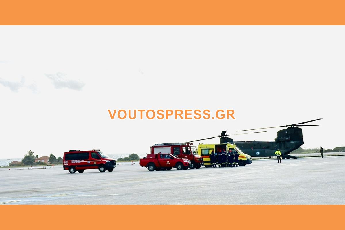 Η ΠΡΩΤΗ ΑΕΡΟΔΙΑΚΟΜΙΔΗ ΜΕ ΕΛΙΚΟΠΤΕΡΟ ΑΠΟ ΤΟ ΑΕΡΟΔΡΟΜΙΟ ΚΕΦΑΛΛΗΝΙΑΣ ΑΝΝΑ ΠΟΛΛΑΤΟΥ