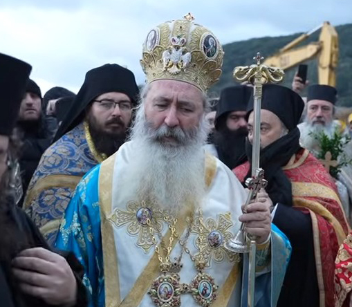 Λαμπρά Θεοφάνεια στο Άγιον Όρος με τον Μητροπολίτη Δημήτριο