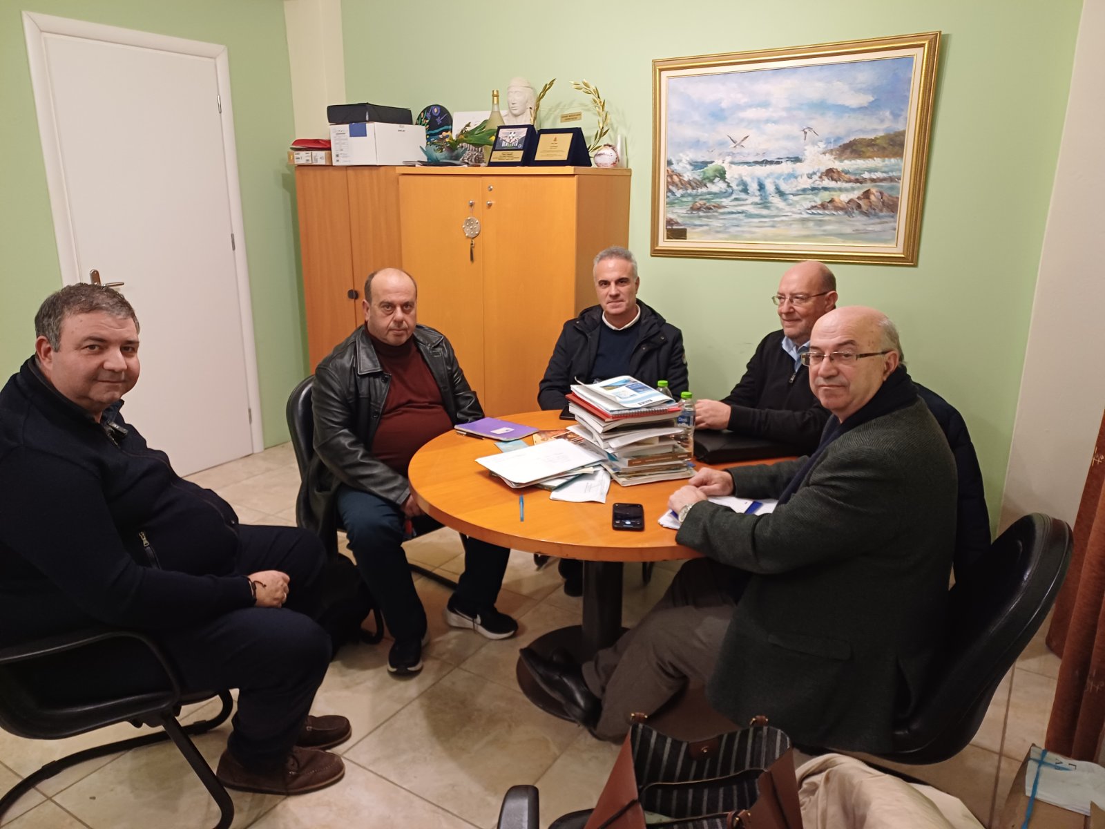 Με αυτοψίες και συσκέψεις «τρέχουν» τα έργα σε Κεφαλονιά και Ιθάκη