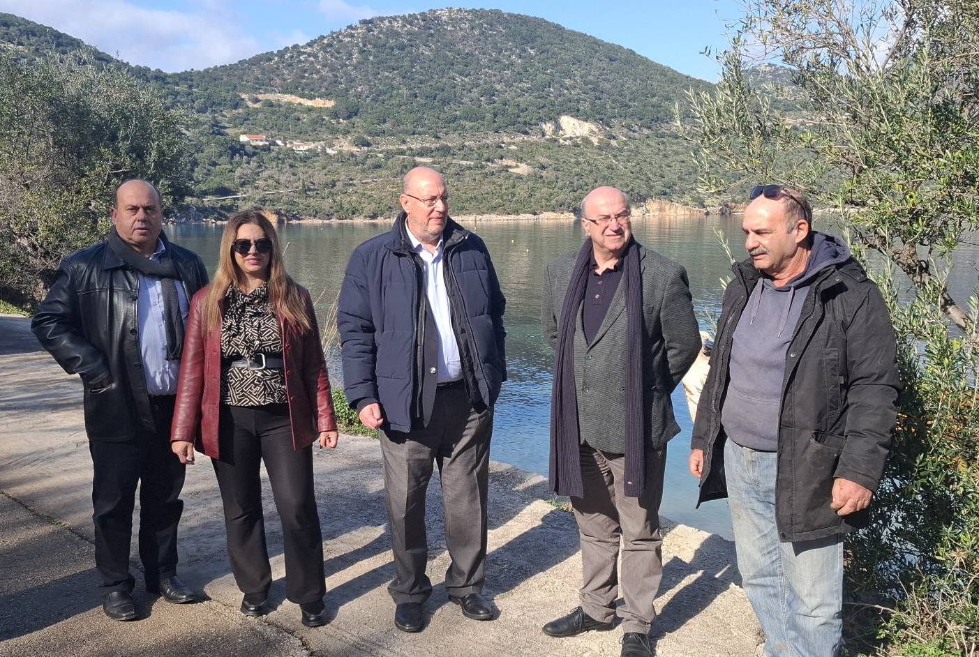 Σε εξέλιξη σημαντικά έργα υποδομής στην Ιθάκη – Αυτοψίες από στελέχη της Περιφέρειας