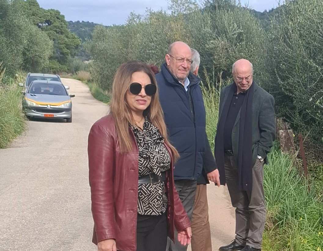 Η έπαρχος Ιθάκης για το Οδ. Δίκτυο του Πλατρειθιά