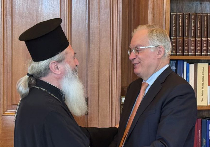 Ο Μητροπολίτης κ. Δημήτριος στον Πρόεδρο της Δημοκρατίας Κ. Τασούλα