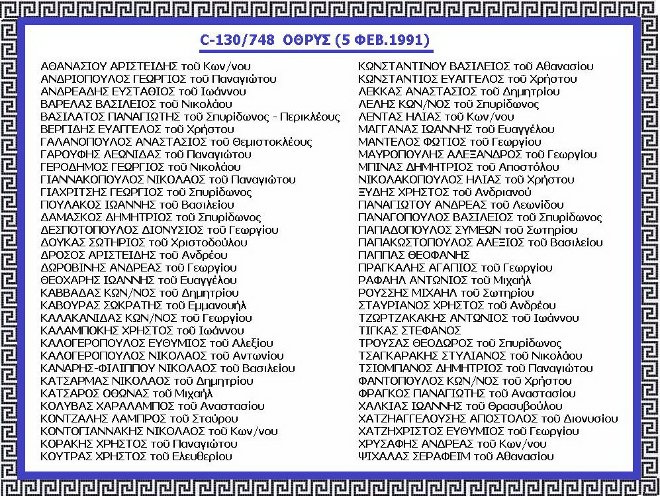 Κανένας από τους 63 αξιωματικούς, υπαξιωματικούς και σμηνίτες επέζησε της πρόσκρουσης.