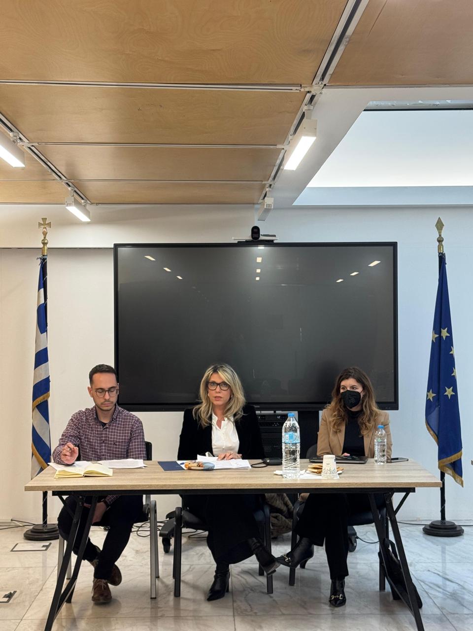 Συνάντηση της Υφυπουργού Τουρισμού Άννας Καραμανλή με αντιπροσωπεία του American Hellenic Institute (AHI), της AHEPA και της B’nai B’rith International
