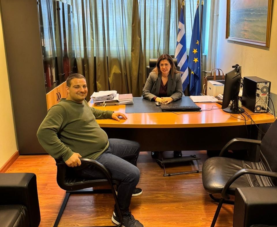 ΔΗΜΤΟ Αργοστολίου: Συνάντηση Βλαχούλη με την Αντιπεριφερειάρχη Επιχειρηματικότητας