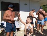 Έκοψαν την πίτα τους οι χειμερινοί κολυμβητές
