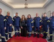 Επίσκεψη του Γενικού Επιθεωρητή Πυροσβεστικού Σώματος στην Έπαρχο Ιθάκης