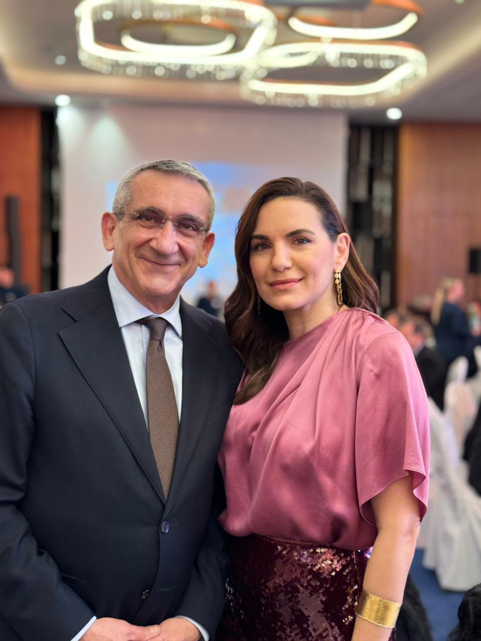 Η Υπουργός Τουρισμού στην τελετή απονομής των «Χρυσών Σκούφων 2026»