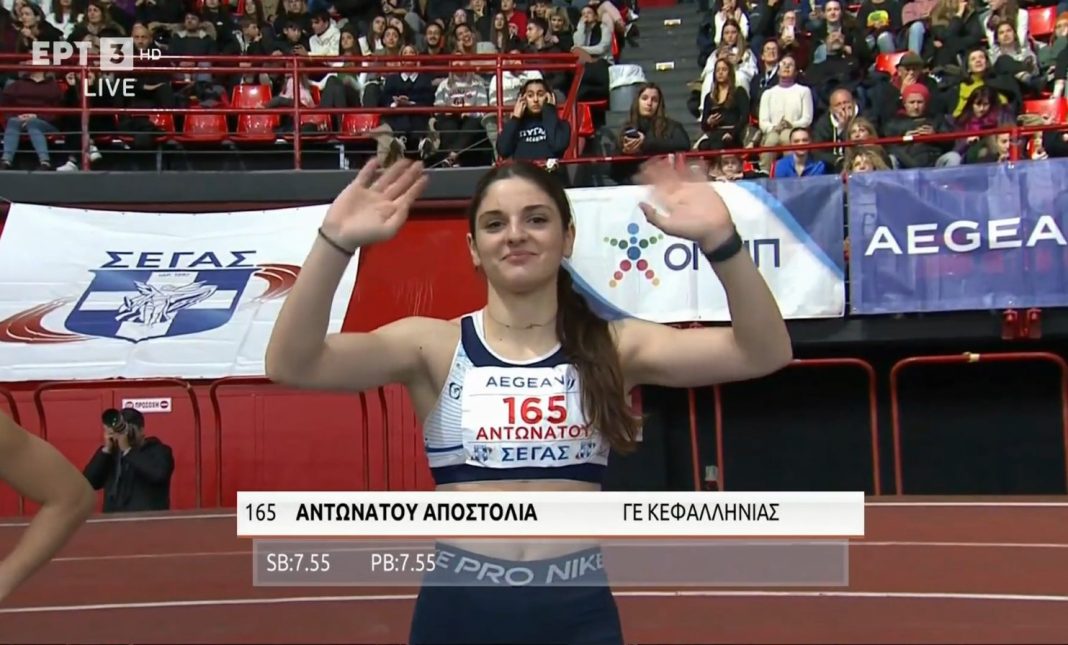 Μυθική κούρσα! Η 16χρονη Αντωνάτου κατέρριψε το ρεκόρ της Θάνου! [βίντεο]