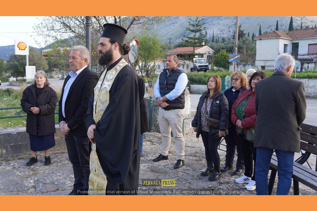 Ο Δήμος Σάμης τίμησε τη μνήμη του Μαρίνου Αντύπα ……