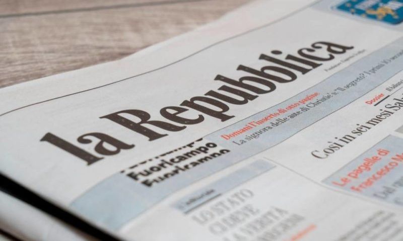 Ο Όμιλος Antenna εξαγοράζει την ιστορική ιταλική εφημερίδα «La Rebublica»