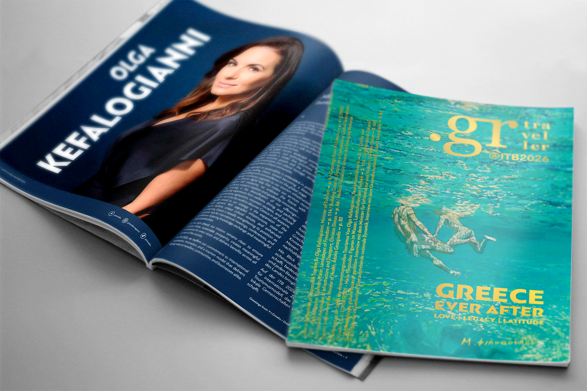 Όλγα Κεφαλογιάννη | Υπουργός Τουρισμού | Χαιρετισμός στην ITB 2026