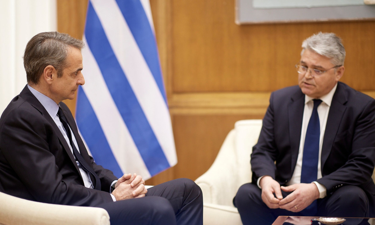 Συνάντηση Μητσοτάκη – Νατσιού: «Πρώτη μας υποχρέωση η προστασία της Κύπρου»