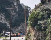 Συνέχιση των έργων βραχοπροστασίας στο Φαράγγι του Πόρου Κεφαλονιάς με πρωτοβουλία της Π.Ε