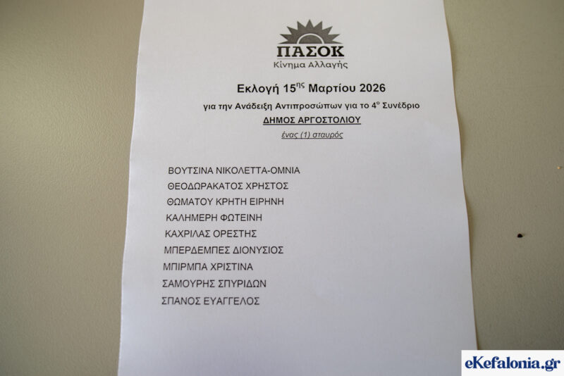 Βαριά ήττα Σαμούρη στις εσωκομματικές εκλογές του ΠΑΣΟΚ – Όλα τα αποτελέσματα