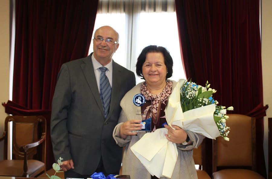 Βράβευση της Αθανασίας Κακάβα