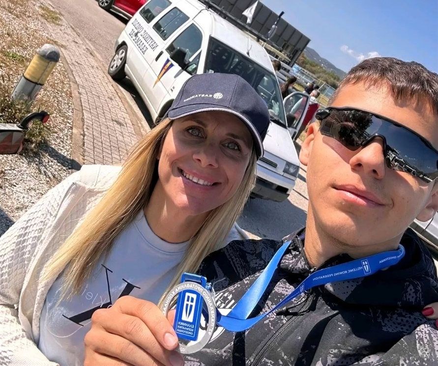 Ασημένιο μετάλλιο για τον Γιώργο Παπαδημητράτο με τον όμιλο Ερετών στο Πανελλήνιο Πρωτάθλημα Κωπηλασίας