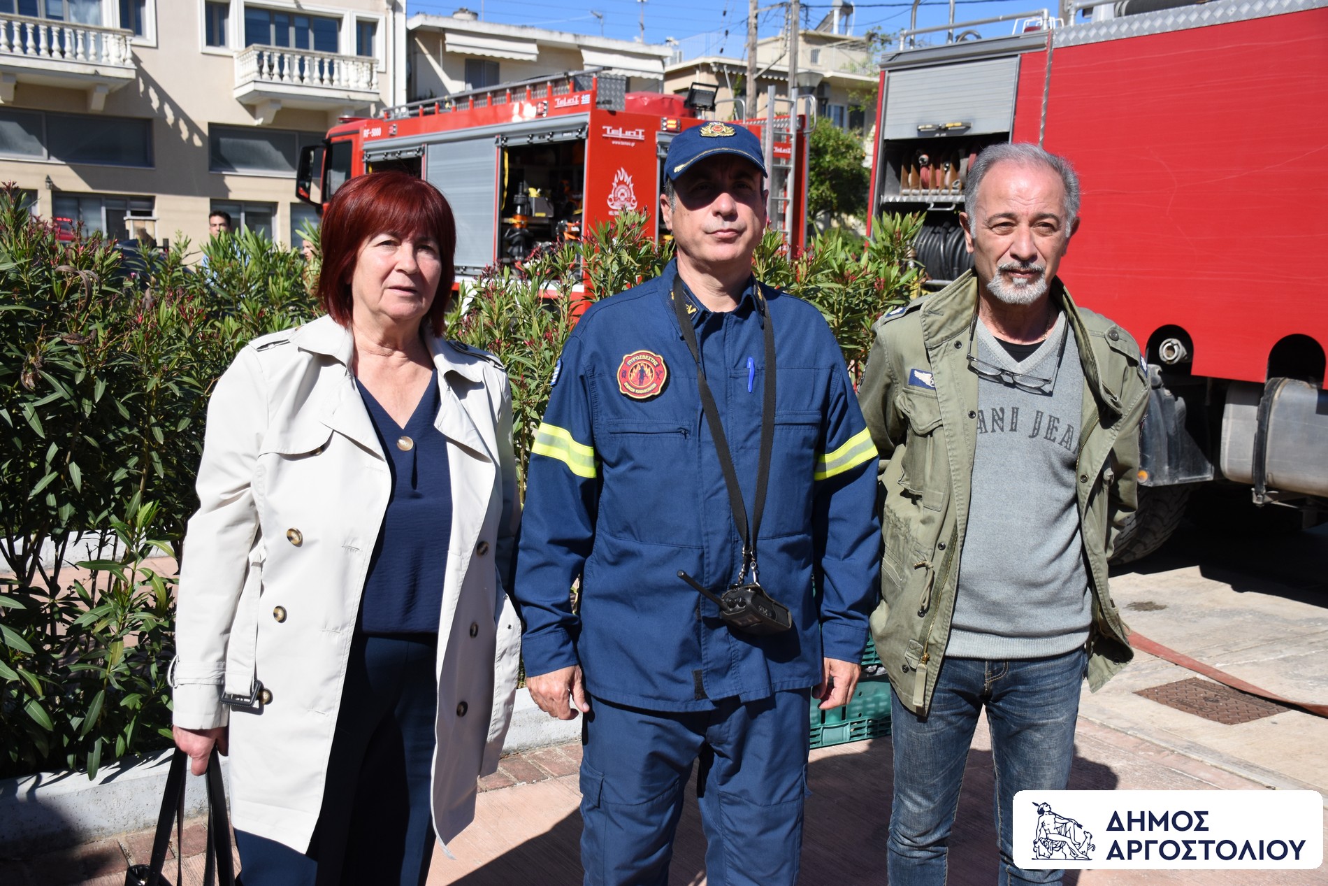 Άσκηση πυρόσβεσης στο Δημοτικό Γηροκομείο Αργοστολίου [εικόνες]